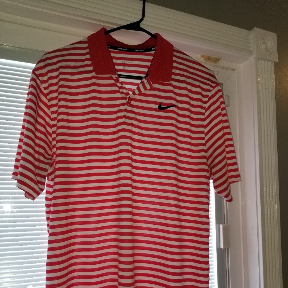 nike dri fit medium mens polo